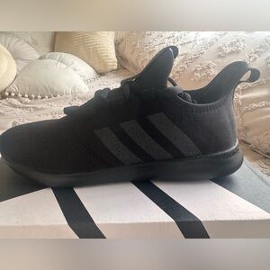 Adidas Triple Black Athletic Shoes